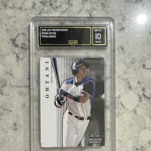 Leaf Premier Rookie Baseball Card